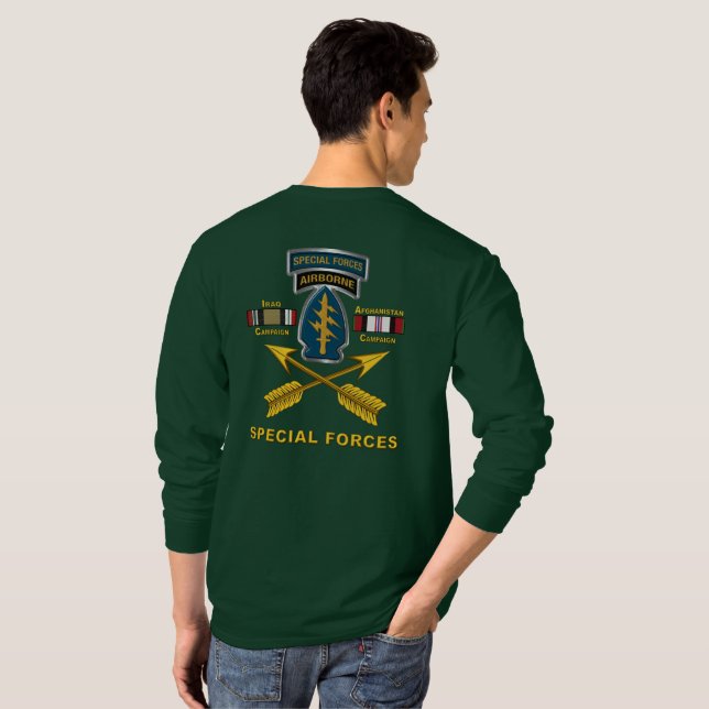 Militärische Sondereinsätze Irak und Afghanistan V T-Shirt (Schwarz voll)