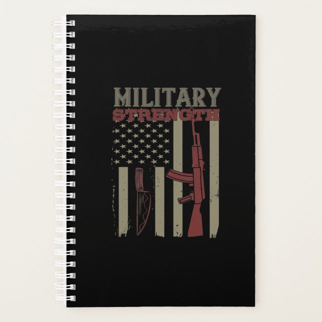 Militärische Stärke Planer (Vorderseite)