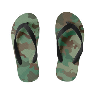 Militärische Tarnkinder flippen Flops Kinderbadesandalen
