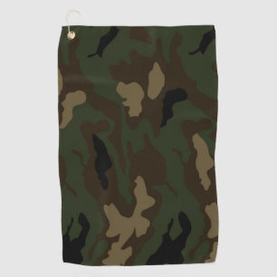 Militärische Tarnmuster Armeesolduniform k Golfhandtuch