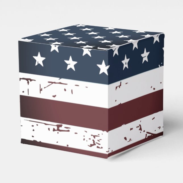 Militärische US Flagge Geschenkschachtel (Vorderseite)