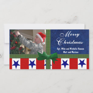 Militärische Weihnachtsordnung Feiertagskarte