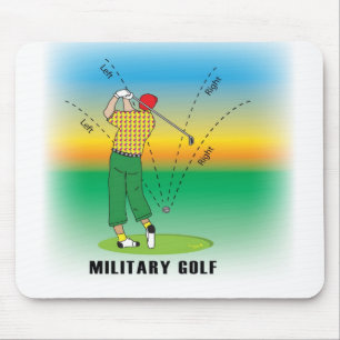 Militärischer GOLF-Stil Mousepad