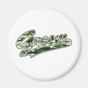 Militärischer Groom Magnet