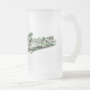 Militärischer Groom Mattglas Bierglas