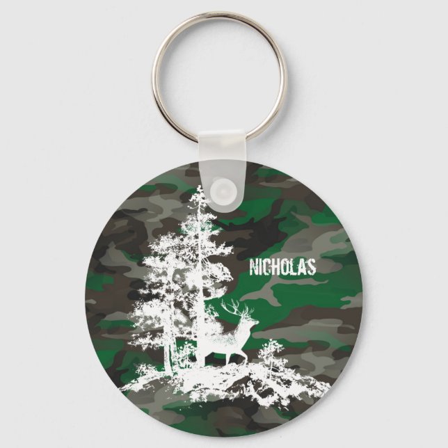 Militärischer Individuelle Name der Camouflage Arm Schlüsselanhänger (Vorderseite)