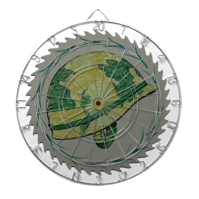 Militärischer, kampfarischer Helm Dartscheibe (vorne)