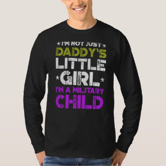 Militärischer Kindermonat Lila kleiner 3 T-Shirt