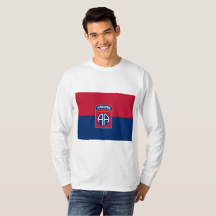 Militärischer Kriegsveteran der 82. Im Flugzeug Di T-Shirt