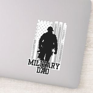Militärischer Vater Aufkleber