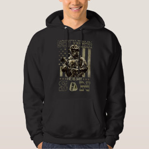 Militärischer Vater Er ist nicht nur ein Soldat, e Hoodie