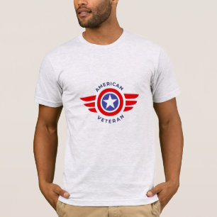 Militärischer Veteran des Shirts der Männer