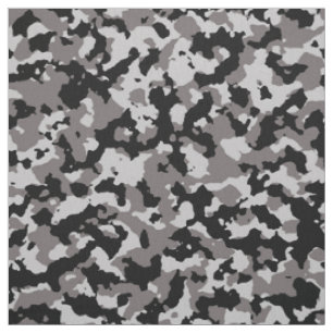 Militärisches Gray-Camouflage-Muster Stoff