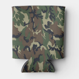 Militärisches Green Camouflage-Muster Dosenkühler