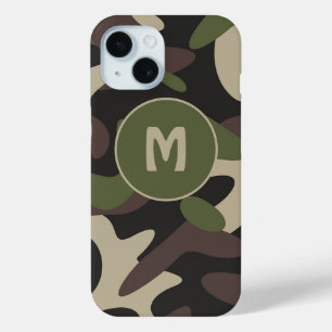 Militärisches, grün-braunes Muster Case-Mate iPhone Hülle