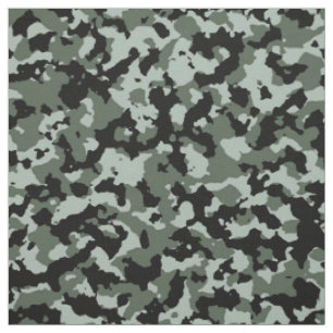 Militärisches grünes Tarnungs-Muster Stoff