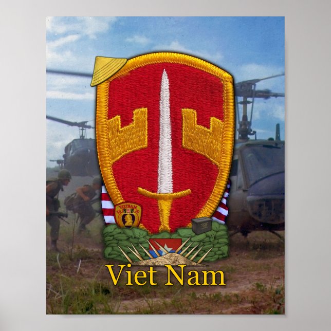 Militärisches Hilfskommando Vietnam - MACV Poster (Vorne)