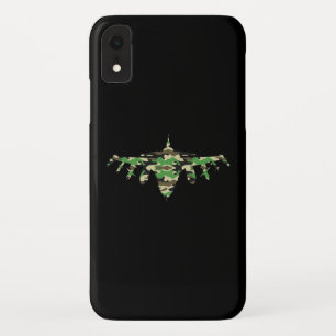 Militärisches Jet Tarnkampfflugzeug Silhouette Case-Mate iPhone Hülle