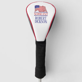 Militärisches Personalisiert Golf Headcover