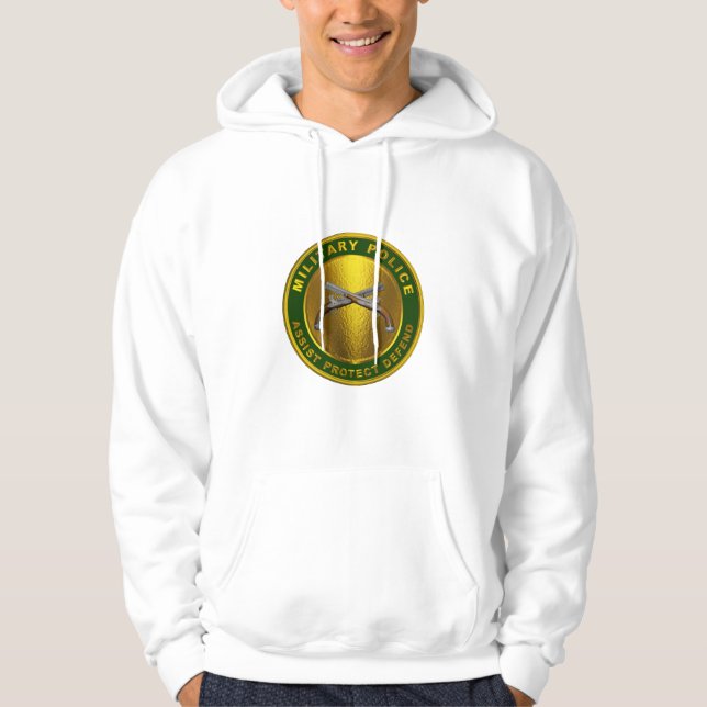 Militärisches Polizeikorps Hoodie (Vorderseite)