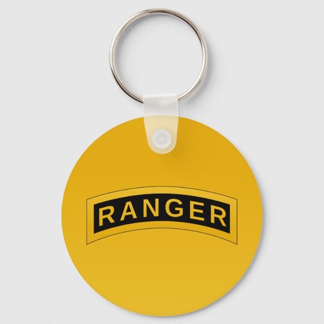 Militärisches Symboldesign der Armee RANGER auf ge Schlüsselanhänger (Vorderseite)