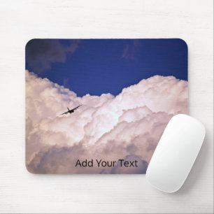 Militärisches Transportflugzeug von Shirley Taylor Mousepad