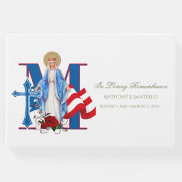 Militärisches Veteran Memorial American Flag Beerd Gästebuch