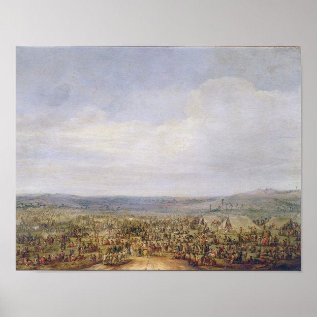 Militärlager Poster (Vorne)