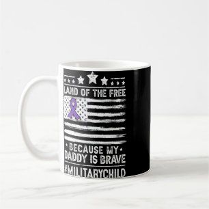 Militärmonat für Kinder Daddy Proud Militär Kaffeetasse