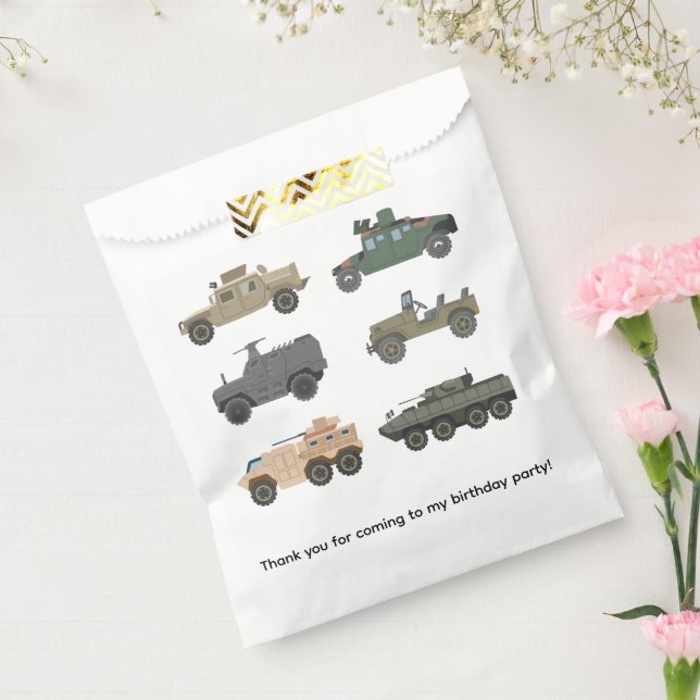 Militärpanzer Geschenktüten Geschenktütchen (Versiegelt)