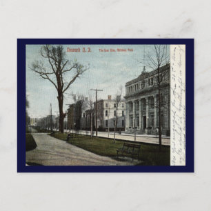 Militärpark, Newark New Jersey 1908 Vintag Postkarte
