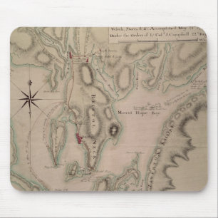 Militärplan des Nordteils von Rhode Mousepad