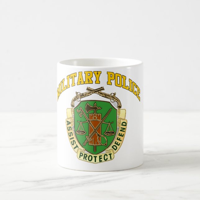 Militärpolizei Kaffeetasse (Mittel)