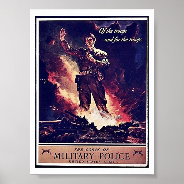 Militärpolizei Poster (Vorne)