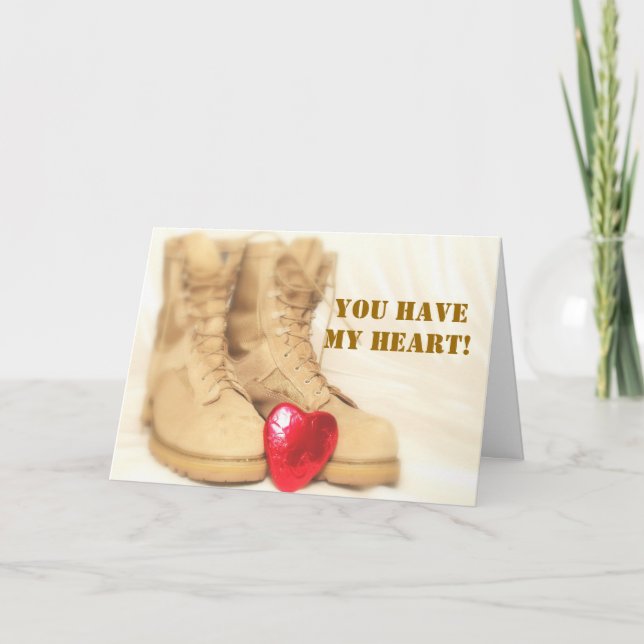 Militärstiefkarte Karte (Vorderseite)