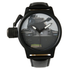 Militärtank Armbanduhr