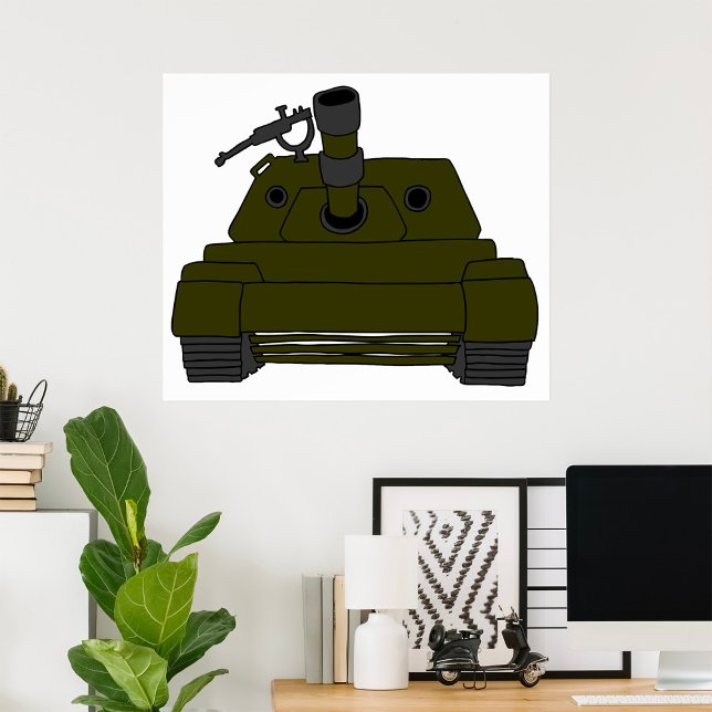 Militärtank Poster (Von Creator hochgeladen)