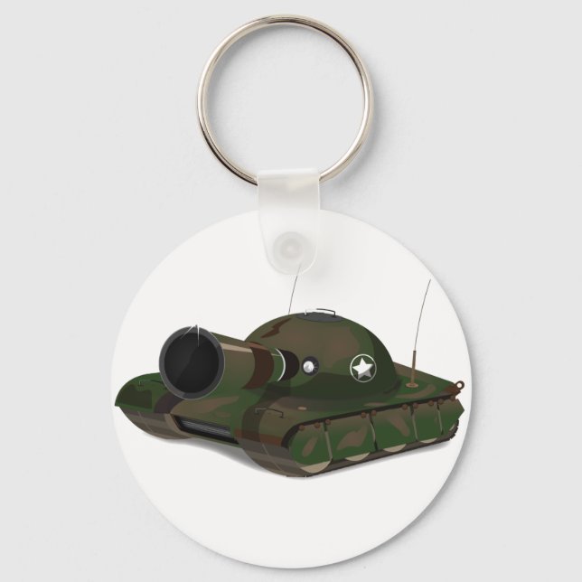 Militärtank Schlüsselanhänger (Vorderseite)