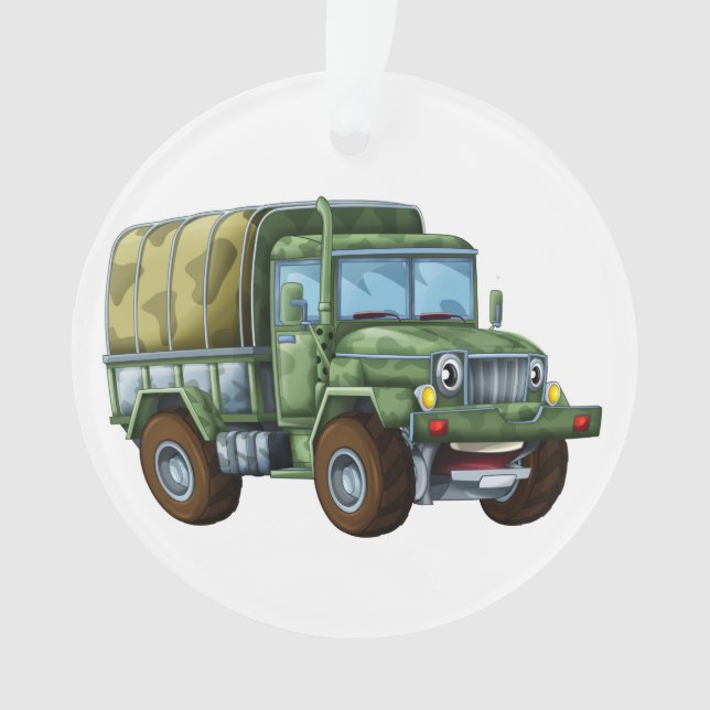 Militärtransporter - Aufwertung Ornament (Vorderseite)