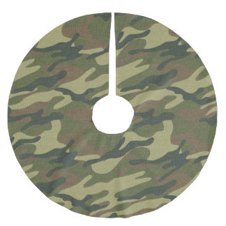 Militäruniform Polyester Weihnachtsbaumdecke