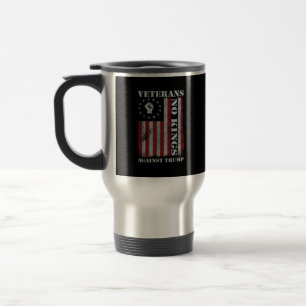Militärveteranen protestieren USA-Flagge Keine Kön Reisebecher