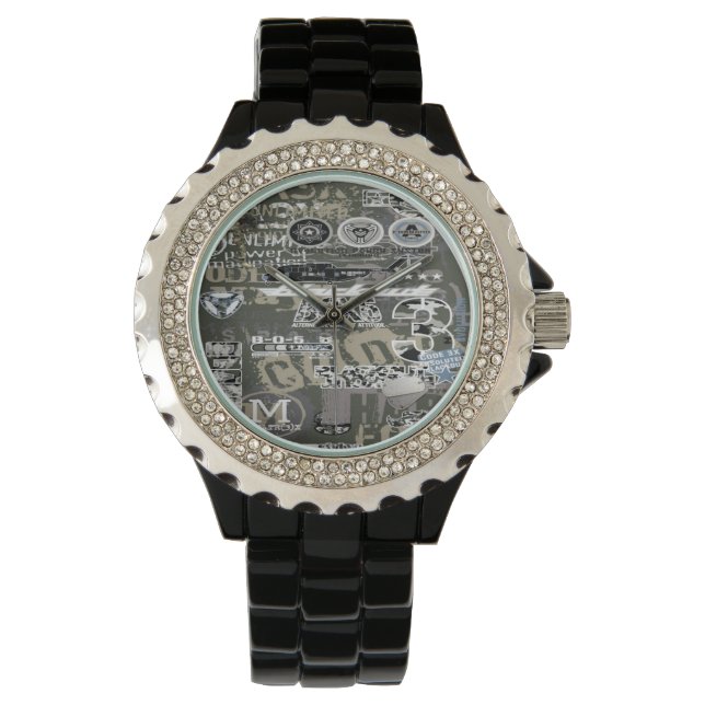 Militärwache Armbanduhr (Vorderseite)