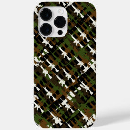 Military Camouflage Gun Rifles GI Style Coole Camo Case-Mate iPhone 14 Pro Max Hülle