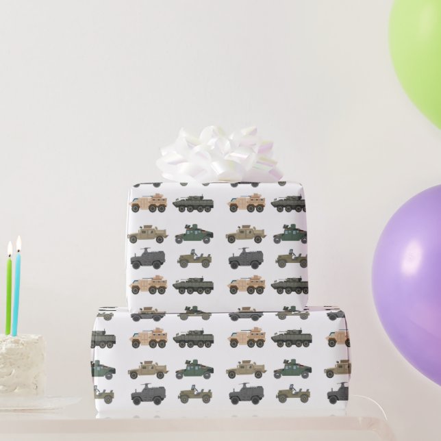 Military Geschenkpapier (Partygeschenke)