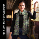 Military Green Camouflage Chiffon Schal<br><div class="desc">Military Green Camouflage Chiffon Scarf. Spaß für jeden Camouflage-Liebhaber. Alle meine Geschäfte hier ansehen https://bit.ly/SandyspiderStores</div>