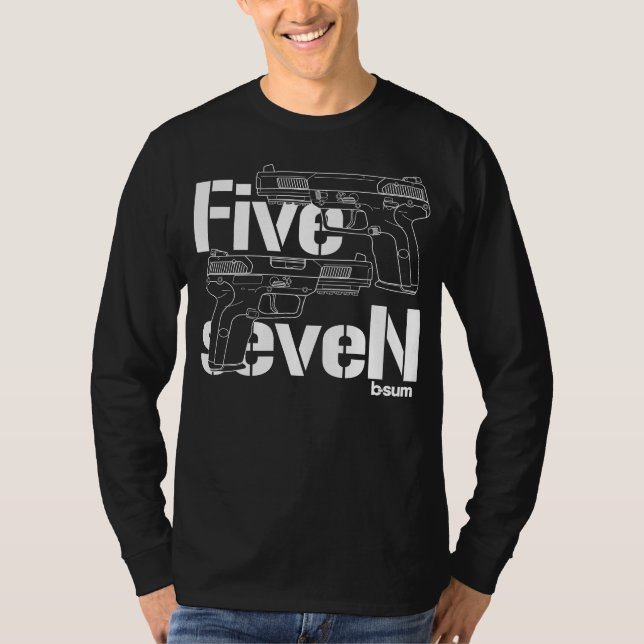 military t-shirts FN Five seveN (Vorderseite)