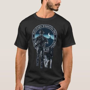 Military Working dog and MWD Handler guardians of  T-Shirt