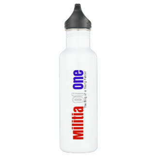 Miliz von einer Wasser-Flasche Edelstahlflasche