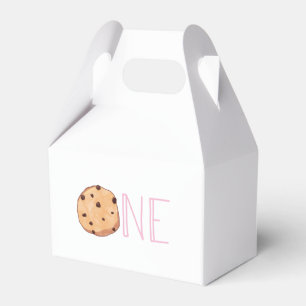 Milk and Cookies Erster Geburtstag Geschenkschachtel