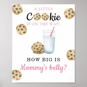 Milk-Baby-Party - Wie dick ist Mamas Bauch Poster